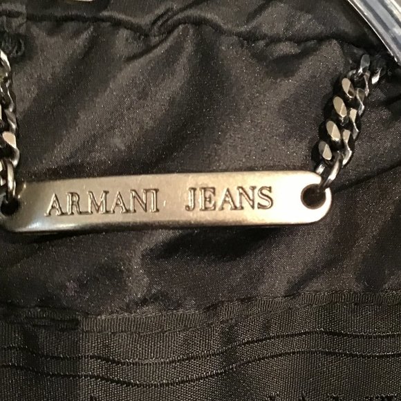 Armani Jeans Down Filled Puffer Jacket Size 8 - Picture 10 of 11